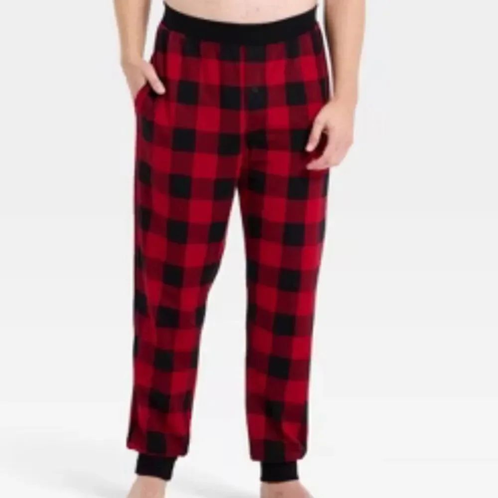 Goodfellow & Co Red and Black Checkered Pants